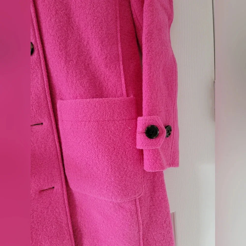 J Crew Lady Coat in Italian Boiled Wool NWT - Picture 8 of 9